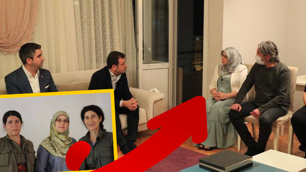 İmamoğlu’ndan, terör destekçisi milletvekili Hüda Kaya’ya taziye ziyareti