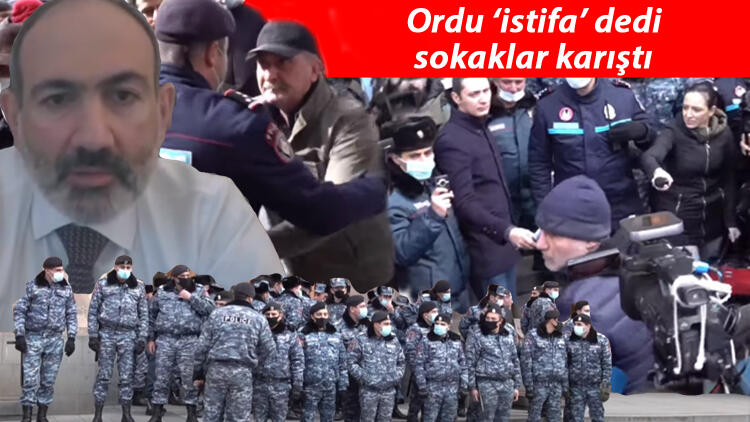 Ermenistan ordusundan Paşinyan’a istifa çağrısı