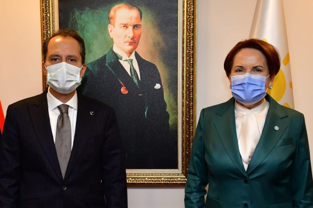 Fatih Erbakan’dan Meral Akşener’e ziyaret