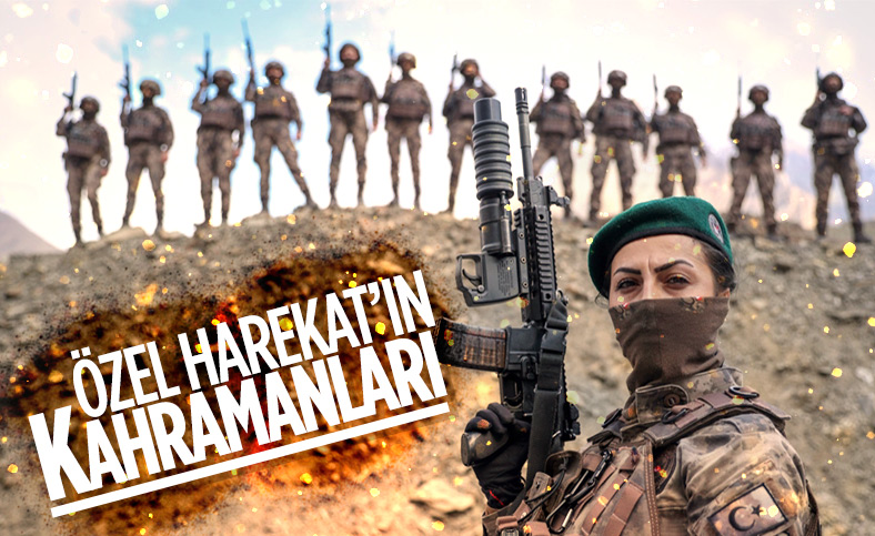 Hakkari’de PKK’nın korkulu rüyası: Kadın özel harekatçılar