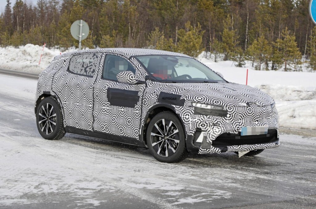 Elektrikli Renault Megane ilk kez görüntülendi