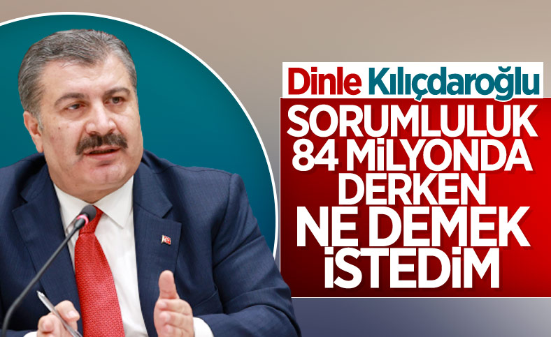 Kılıçdaroğlu’nun Bilim Kurulu’ açıklamalarına Fahrettin Koca’dan cevap