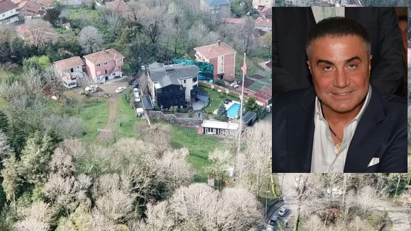 Sedat Peker’in villasında dikkat çeken ayrıntı! Kimse görmesin diye yaptırmış