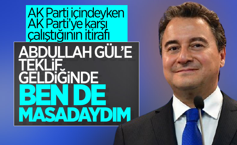Ali Babacan’a, Abdullah Gül’ün ortak adaylığı soruldu