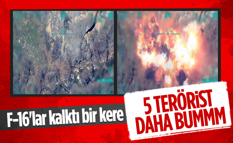 Pençe Yıldırım operasyonunda 5 PKK’lı öldürüldü