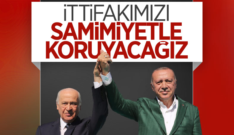 Devlet Bahçeli: Cumhur İttifakı’nın muazzez varlığını samimiyetle koruyacağız