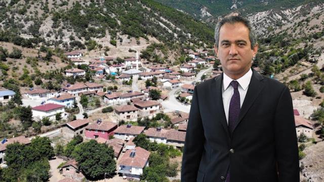 Milli Eğitim Bakanlığı’na atanan Özer’in köyünde büyük sevinç!