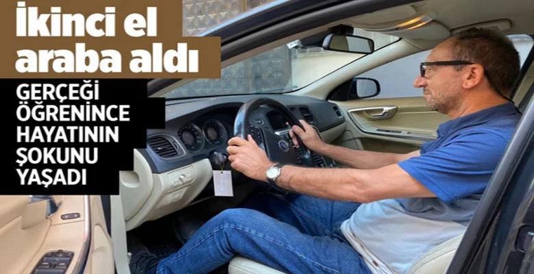 Üsküdar’da aldığı ikinci el aracın önü benzinli arkası dizel çıktı