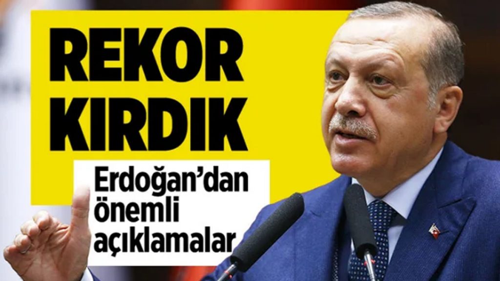 Erdoğan: Hedef 17 uzak ülkeye 81.5 milyar ihracat