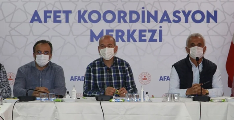 Süleyman Soylu yapılan yardımları tek tek açıkladı