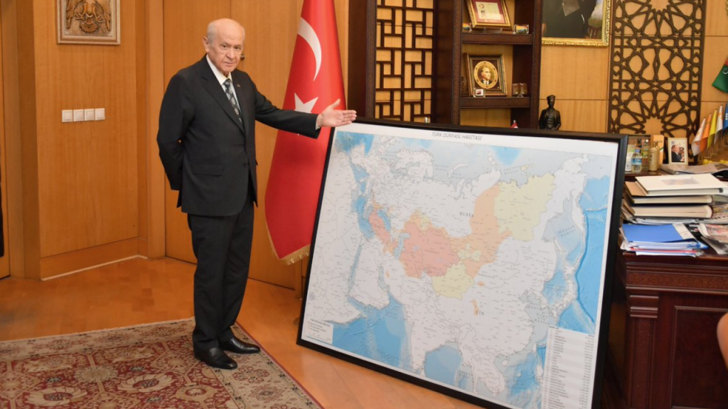 Bahçeli’den Erdoğan’a haritalı tebrik