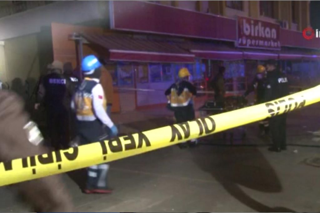 Ankara’da 3 katlı binada patlama