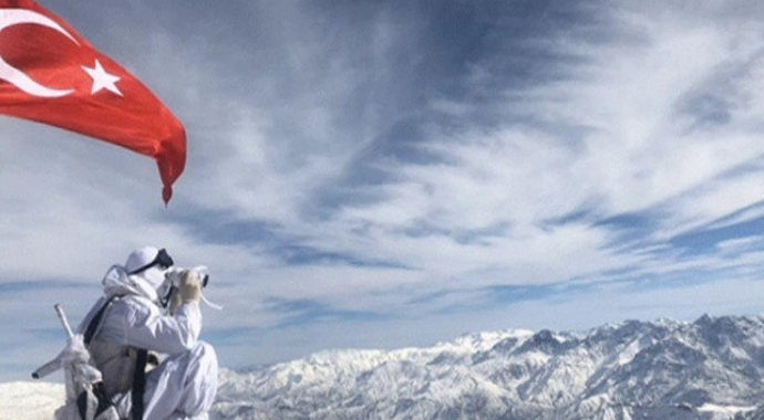 Mehmetçiğin -39 derecede vatan nöbeti