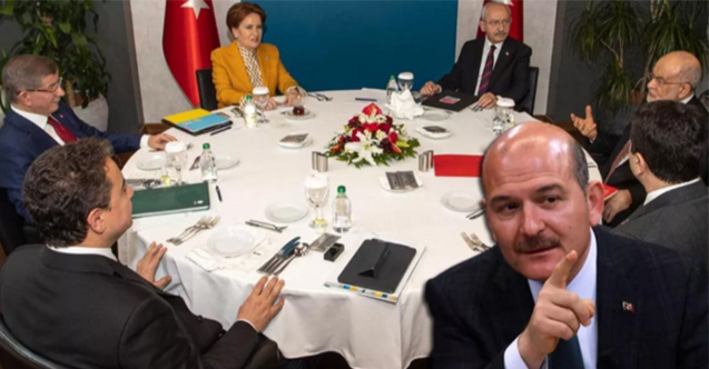 Bakan Soylu’dan ‘6’lı masa bildirisi’ne çok sert tepki