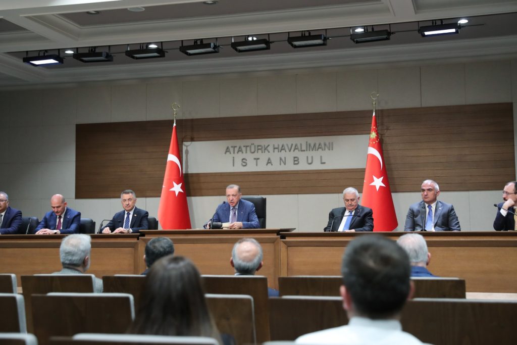 Erdoğan: ‘Türk yargısının vermiş olduğu karara herkes saygı duymak mecburiyetinde’