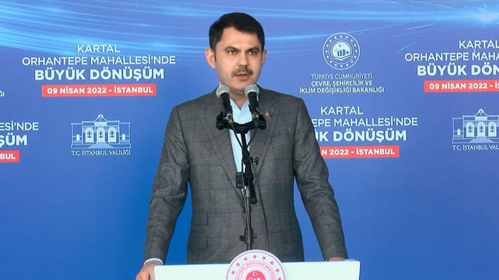 Bakan Kurum : 350 bin kentsel dönüşüm ve sosyal konut projesi devam ediyor