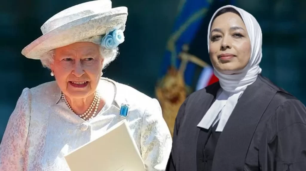 İngiltere’de Kraliçe Elizabeth’in ilk başörtülü danışmanı oldu!