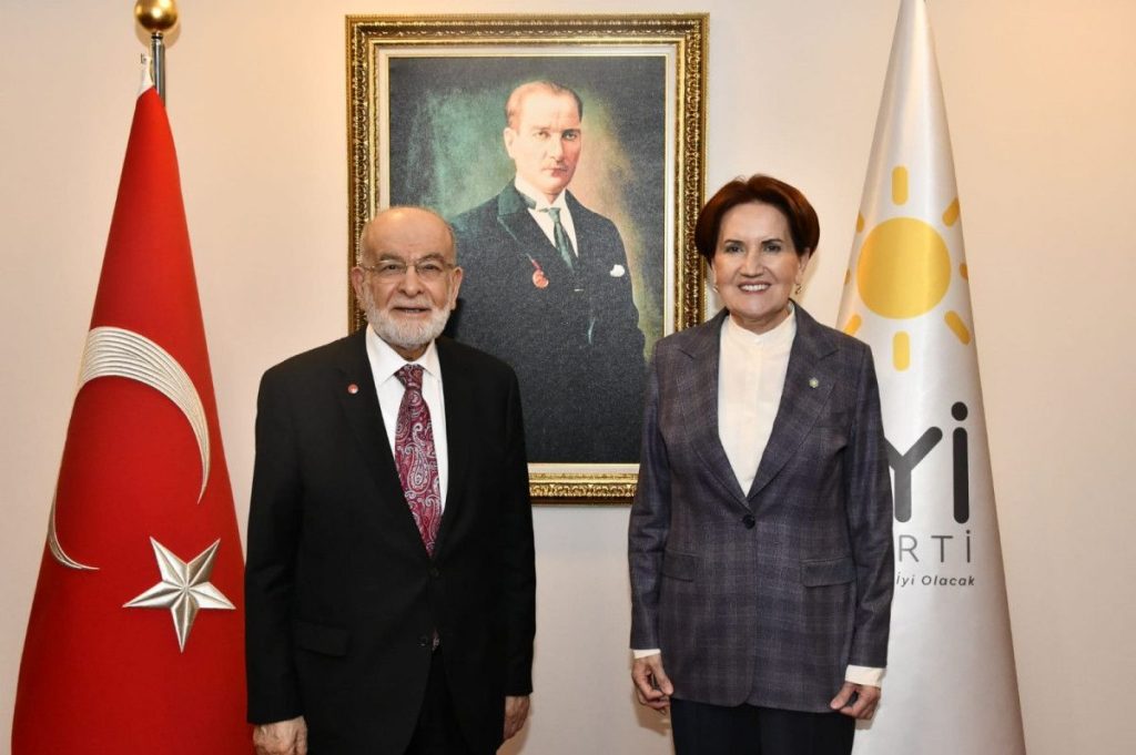 Temel Karamollaoğlu’ndan Meral Akşener’e ziyaret
