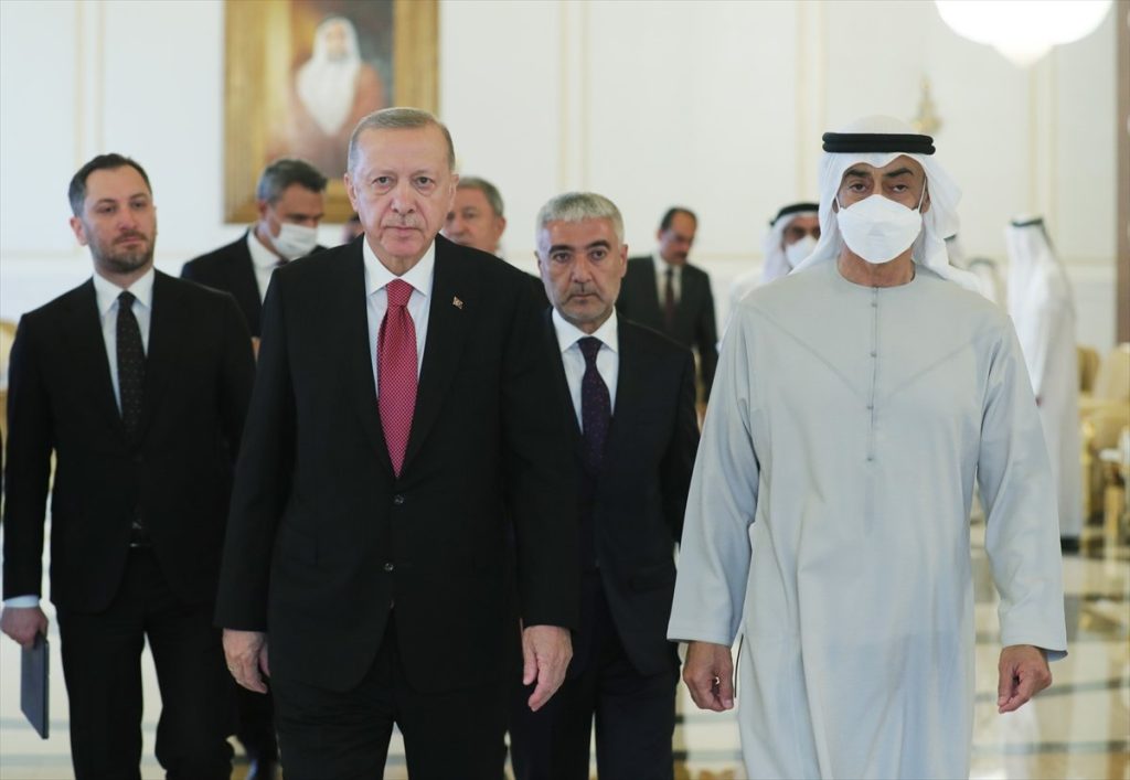 Cumhurbaşkanı Erdoğan Muhammed bin Zayed ile görüştü