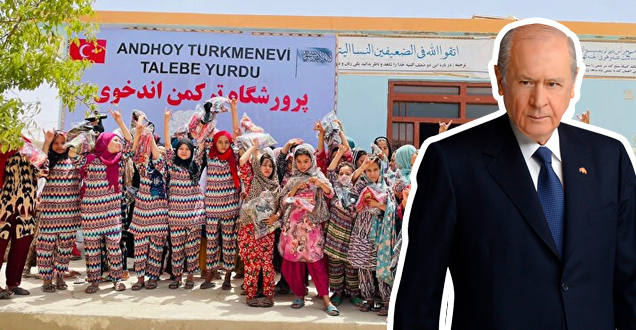 Türkmen çocukları unutmadı: Bahçeli Afganistan’daki yetimleri sevindirdi