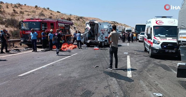 Gaziantep’te zincirleme kaza! 16 kişi hayatını kaybetti