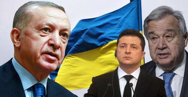 Erdoğan, Zelenskiy ve Guterres ile Ukrayna’da bir araya gelecek