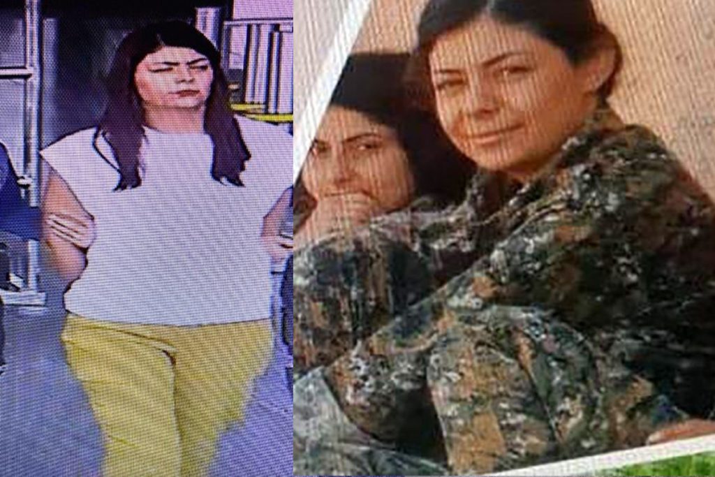 Kılık değiştiren kadın terörist havalimanında yakalandı