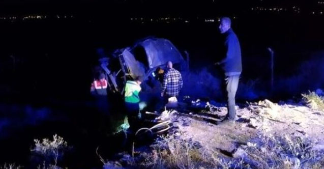 Sivas’ta takla atan araçtan fırlayan 3 kişi öldü