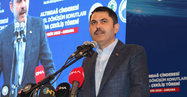 Bakan Kurum: 17 ilimizde 25 Ekim’de inşaatlarımızı başlatacağız