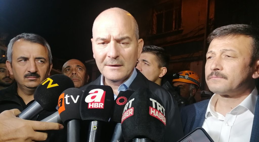 Bakan Soylu’dan deprem açıklaması