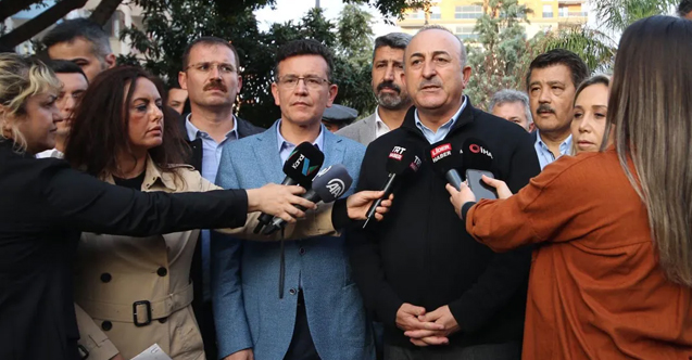 Bakan Çavuşoğlu afet bölgesinde incelemede bulundu! Son durumu paylaştı