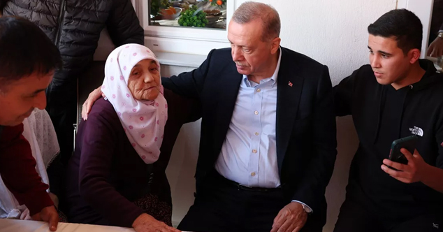 Başkan Erdoğan’ın ziyaret ettiği Zülfiye nine sevincini anlattı: Çok mutlu oldum