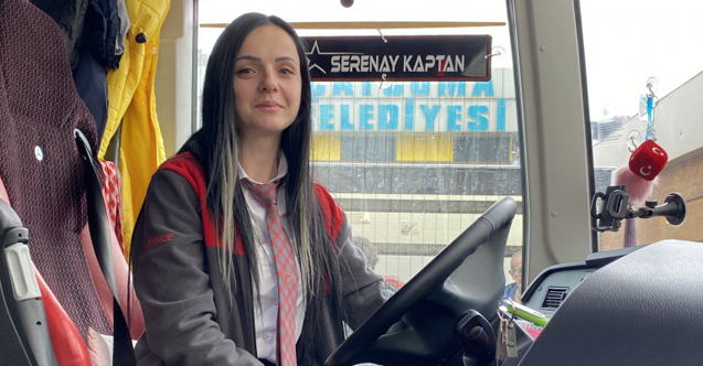 Çocukluk hayaliydi, yolların kadın kaptanı oldu