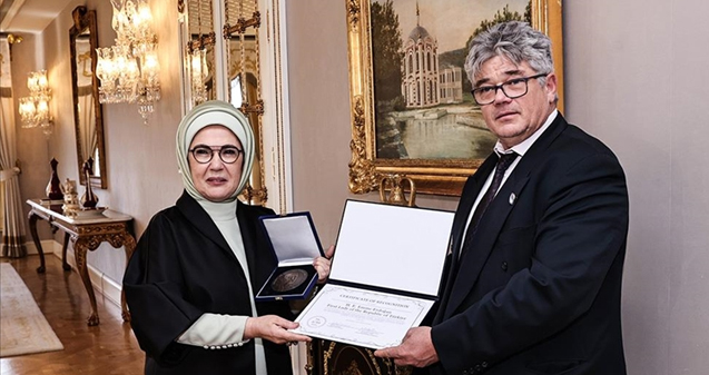 Emine Erdoğan’a ‘Dr. Beck Ödülü’