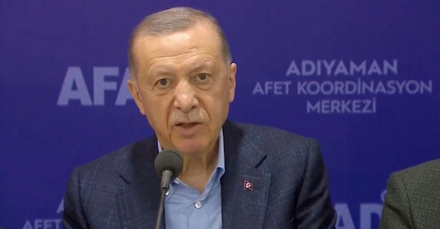 Cumhurbaşkanı Erdoğan’dan deprem açıklaması: Sizden helallik istiyorum