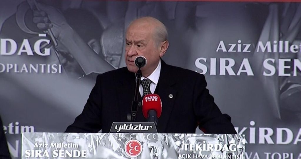 Bahçeli: Sen Kemal’sen biz de Türk milletiyiz