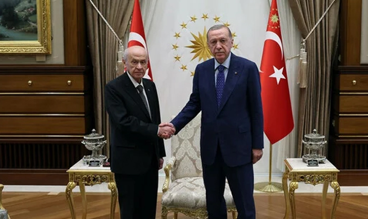 Beştepe’de kritik zirve: Cumhurbaşkanı Erdoğan, Devlet Bahçeli ile görüştü