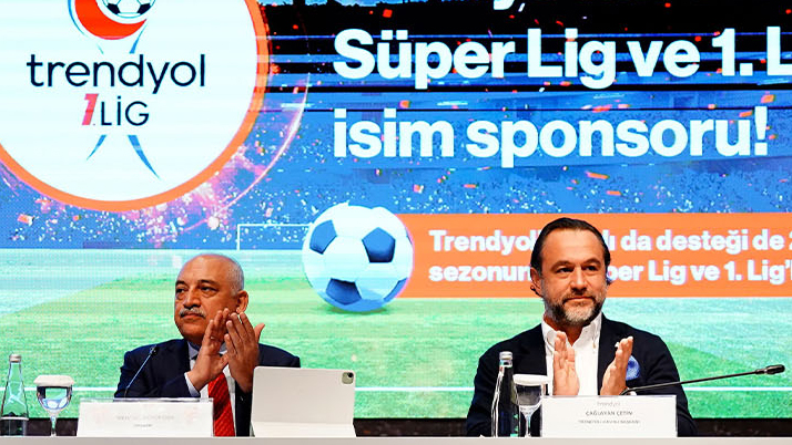 Süper Lig ve TFF 1. Lig’in yeni isim sponsoru Trendyol oldu