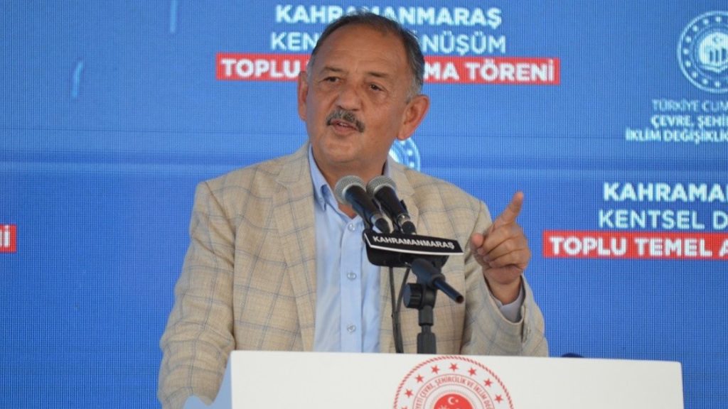 Cumhurbaşkanı Erdoğan startı verdi, Kahramanmaraş’ta ilk temeller atıldı