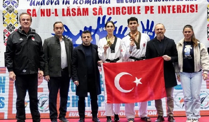 Ümit Milli Tekvando Takımı Avrupa Şampiyonu