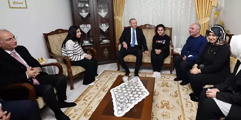 Cumhurbaşkanı Erdoğan, Malatya’da Uludağ ailesine verdiği sözü tuttu