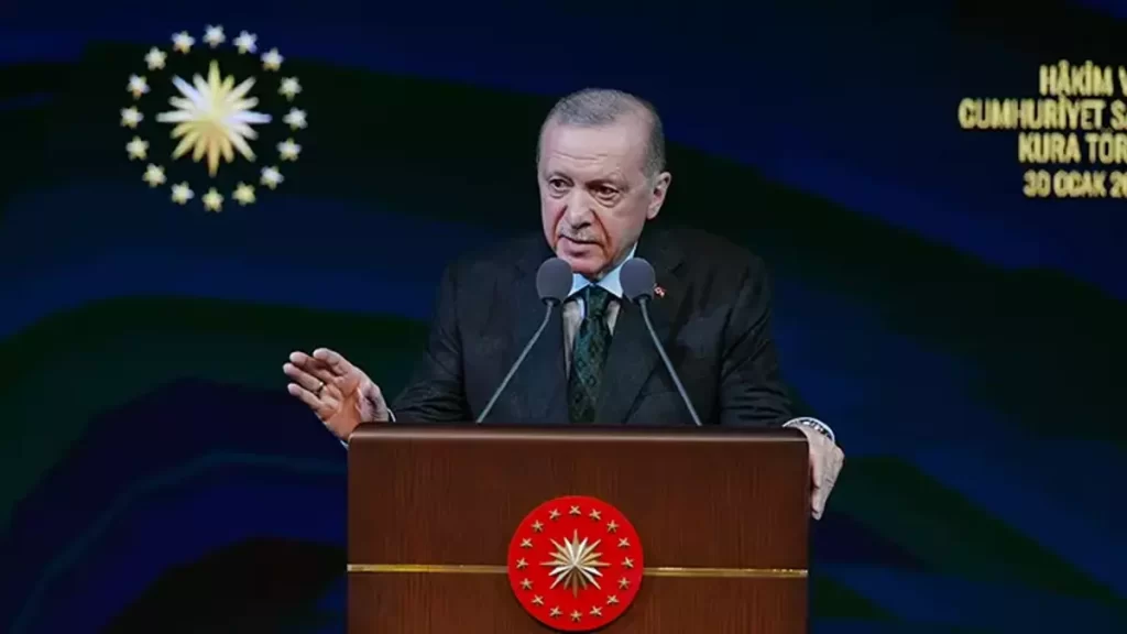 Erdoğan’dan Adli Yargı Hakimleri Kura Töreninde Önemli Mesajlar