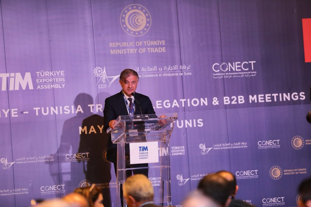 Türkiye İhracatçılar Meclisi heyeti Tunus’ta ağırlandı